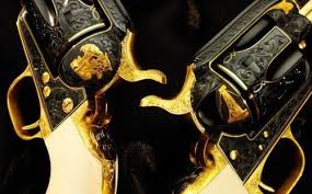 Engraved Black And Gold 1911 Pin On Lifestyle