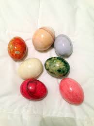 Items Similar To Italian Mineral Eggs Vintage Collectible Eggs Made In Italy Gemstone Eggs Colored Mineral Eggs Home Decor Minerals Crystal Egg Eggs
