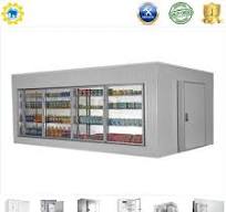 Commercial Customized Size Condensing Unit Blast Freezer Room Mushroom  Growing Equipment