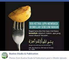 Doa Bila Terlupa Baca Basmalah Sebelum Makan Life With Love