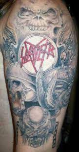2,655 followers · tattoo & piercing shop. Iron Maiden Slayer Motorhead Megadeth And Lamb Of God Band Art Tattoo Tatuagem De Banda Tatuagens Banda