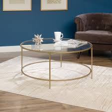 International Luxury Coffee Table Satin Gold Clear Glass Finish Sauder Coffee Table Gold Coffee Table Luxury Coffee Table
