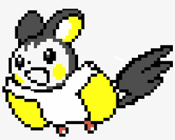 Featuring the original 151 pokémon in pixel art form. Emolga Pixel Art Pokemon Emolga Png Image Transparent Png Free Download On Seekpng