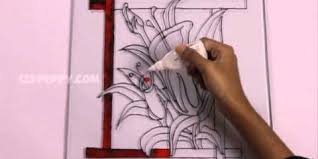 See more ideas about glass painting, glass art, glass painting designs. How To Make A Gorgeous Flowers Glass Painting Costin Craioveanu