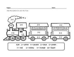 Make Math Fun Color By Number Style Addition Worksheet For Early Math Skills Fun Math Early Math Math Skills