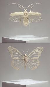 One Kaleidoscope Imagine Influence Intoxicate Fly Insect Art Bug Art Toothpick Sculpture