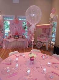 Pink Ballerina Baby Shower Party Ideas Photo 8 Of 9 Ballerina Baby Showers Baby Shower Balloons Girl Baby Shower Decorations