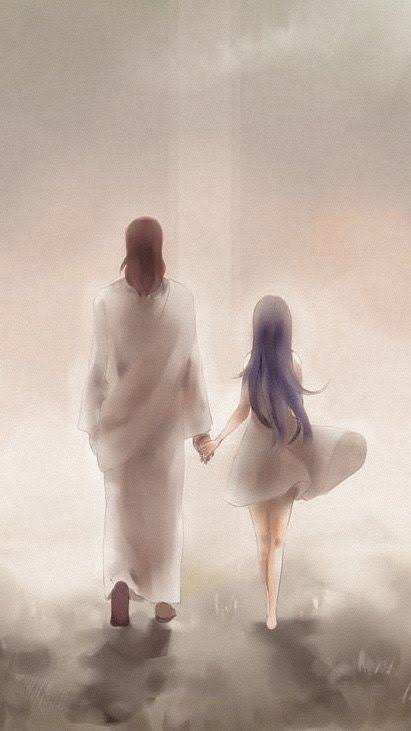 Jesus walks with us Widget/ScreenSaver