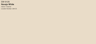Sherwin Williams Navajo White Paint