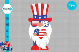 Freesvg.org offers free vector images in svg format with creative commons 0 license (public domain). Patriotic Gnome Graphic By All About Svg Creative Fabrica In 2020 Programing Software Brochure Design Template Patriotic