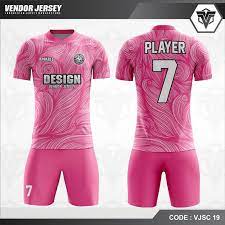 Anda bisa mengubahnya sesuai ke inginan anda. Desain Baju Bola Pink Sablon Digital Printing Vendor Jersey Printing