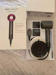 All Plastic Is Still On It This Was Used One Time It Comes With Warranty Attachments Were Not Used Fuchsia Heat Styling Products Hair Doctor Dyson Hair