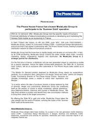 A fun place to get your house fix. The Phone House France Has Chosen Modelabs Group To