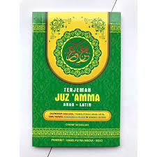 Al quran juz amma tajwid arab latin terjemah. Terjemah Juz Amma Arab Latin Ukuran Saku Ii Haris Putra Media Shopee Indonesia
