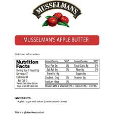 Musselmans Apple Butter Pack Of 2 17 Oz Jars