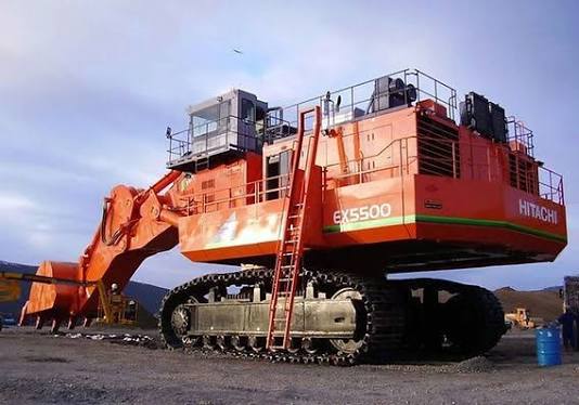Hitachi EX5500-6-BE Backhoe Mini Excavator