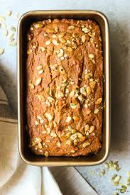 You cannot imagine how many fails i have had; Healthy Pumpkin Bread Recipe No White Sugar Or Flour Little Broken