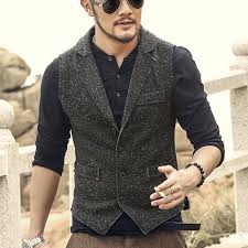 Yelek Erkek Rahat Slim Elbise Suit Vest Erkek Ingiliz Stil Orgu Takim Elbise 4 Dugme Erkek Dugun Yelek Trendi Yelek Kis Takim Elbise Moda Moda Stilleri