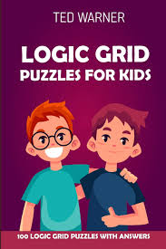 This is cross logic, a brain game . Logic Grid Puzzles For Kids Pure Loop Puzzles 100 Logic Grid Puzzles With Answers Puzzle Books For Kids Warner Ted 9781981090648 Amazon Com Books