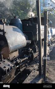 Indian steam train hi-res stock ...