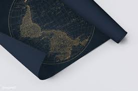 Rolled Navy Blue World Map Mockup On A Gray Background Free Image By Rawpixel Com Ake In 2020 Backdrops Backgrounds World Map Gray Background