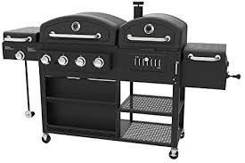 Amazon Com Smoke Hollow 4 In 1 Lp Gas Charcoal Smoker Searing Bbq Grill Model Ps9900 Garden Outdoor Best Smoker Best Smoker Grill Charcoal Bbq Grill