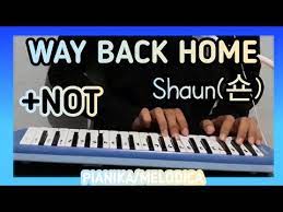 NOT] SHAUN (숀) - WAY BACK HOME MELODICA/PIANIKA COVER - YouTube