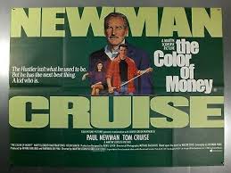 Henry manning (paul newman) has come up with a new way to break out of prison: The Color Of Money Paul Newman Tom Cruise Original Uk Quad Movie Poster Ebay