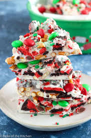 Whether you normally make your own or buy it in the store, you just have to have those delicious bits of chocolate and confections around the house during the holiday season. Christmas Candy Cookie Bark Belle Of The Kitchen