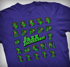 Jazz Jackrabbit Sprites Tee Emdash Everquestdragon Jack Rabbit Tees Graphic Sweatshirt