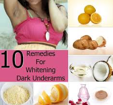Turmeric can be used to lighten the skin tone and fade away dark spots. Home Remedies For How To Lighten Underarms And Whiten Dark Armpits Fast Dark Underarms Body Skin Care How To Lighten Underarms