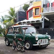 Hijau Mk1ijo Bromptonijo Classicmini Brompton Ketjilid Mini_mi Cc Mini_mi_ita Mini Cars Brompton Bike Culture