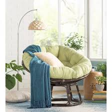 Urban shop super soft faux fur saucer chair with folding metal frame, black. Papasan Chairs 51 Fresh New Ways To Enjoy A Retro Favorite Download Autocad Blocks Drawings Details 3d Psd