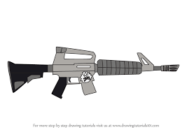 Finger guns is one of the astonishing emotes that is included with the fortnite: Learn How To Draw Assault Rifle From Fortnite Fortnite Step By Step Drawing Tutorials