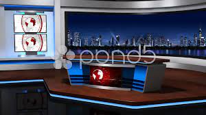Virtual studio sets with green screen background. Real News Studio Background Stock Video Footage Royalty Free Real News Studio Background Videos Pond5
