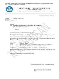Surat diatas merupakan surat resmi dari sekolah menengah atas (sma) cendana yang berisi undangan kepada bapak/ibu/orang tua/wali siswa kelas x untuk menghadiri rapat bagi siswa baru dengan tujuan untuk mensosialisasikan kegiatan sekolah serta pemberitahuan mengenai. Contoh Surat Undangan Rapat Orangtua Murid