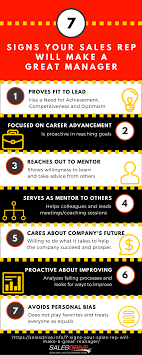 7 Signs Your Sales Rep Will Make A Good Sales Manager