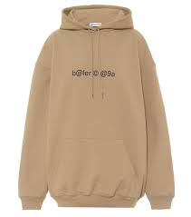 Shop balenciaga hoodies for women at farfetch and find oversized styles and reworked logos that have become synonymous with the french fashion riffing on everything from the pop cultural to the political, the edit of balenciaga hoodies features witty motifs and reworked logos that have become. Logo Oversized Cotton Hoodie Balenciaga Mytheresa