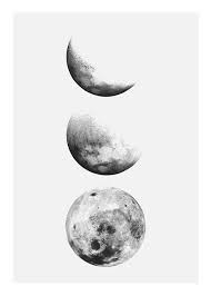 Black And White Art Prints Black And White Prints With Photos Of Moon Black And White Posters Black And White Prints White Art