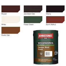 Johnstones Trade Solvent Based Opaque Wood Finish Mid Sheen