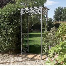 Wrenbury Steel Arbor Garden Arches Arch Trellis Garden Arch