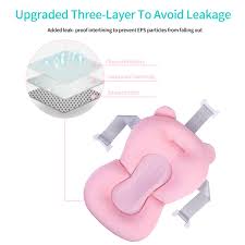 This is a full body bath pillow which means that it supports your entire tailbone, taking off any kind of pressure from the back. Buy Baby Bath Pad Adjustable Non Slip Infant Bath Support Seat Baby Bath Pillow For Bathtub Pink Online In Vietnam B08sq87nzg