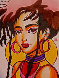 Artist shares portrait and receives interest in NFT artwork sales