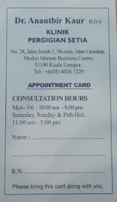 Klinik Pergigian Setia Private Dental Clinic In Gombak