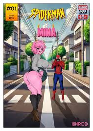 Mina Ashido x Spider-Man Porn Comics