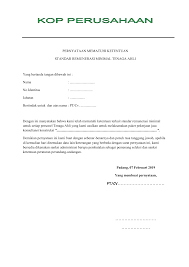 Bagaimana cara membuat surat pernyataan? Contoh Surat Pernyataan Mematuhi Ketentuan Remunerisasi