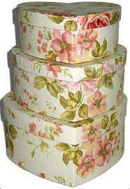 Heart Shaped Hat Boxes Schachteln Dekoration Dekor
