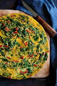 Omelette Facon Tortilla Au Curry Doux Et Epinards Frais L Atelier De Steph Et Lolie Recette Epinards Frais Epinard Frais Recette Epinards