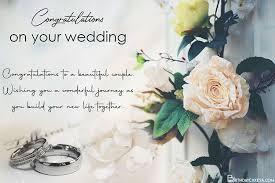 Send wedding congratulations messages from our collection of wedding congratulations messages to celebrate with the newlyweds. Make Your Own Wedding Congratulations Card Images