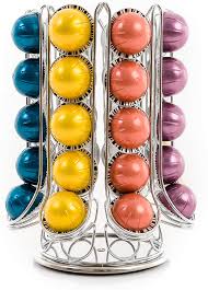 No boring white likes these projects where people are collecting and recycling used capsules with imagination. Nespresso Vertuo Capsules